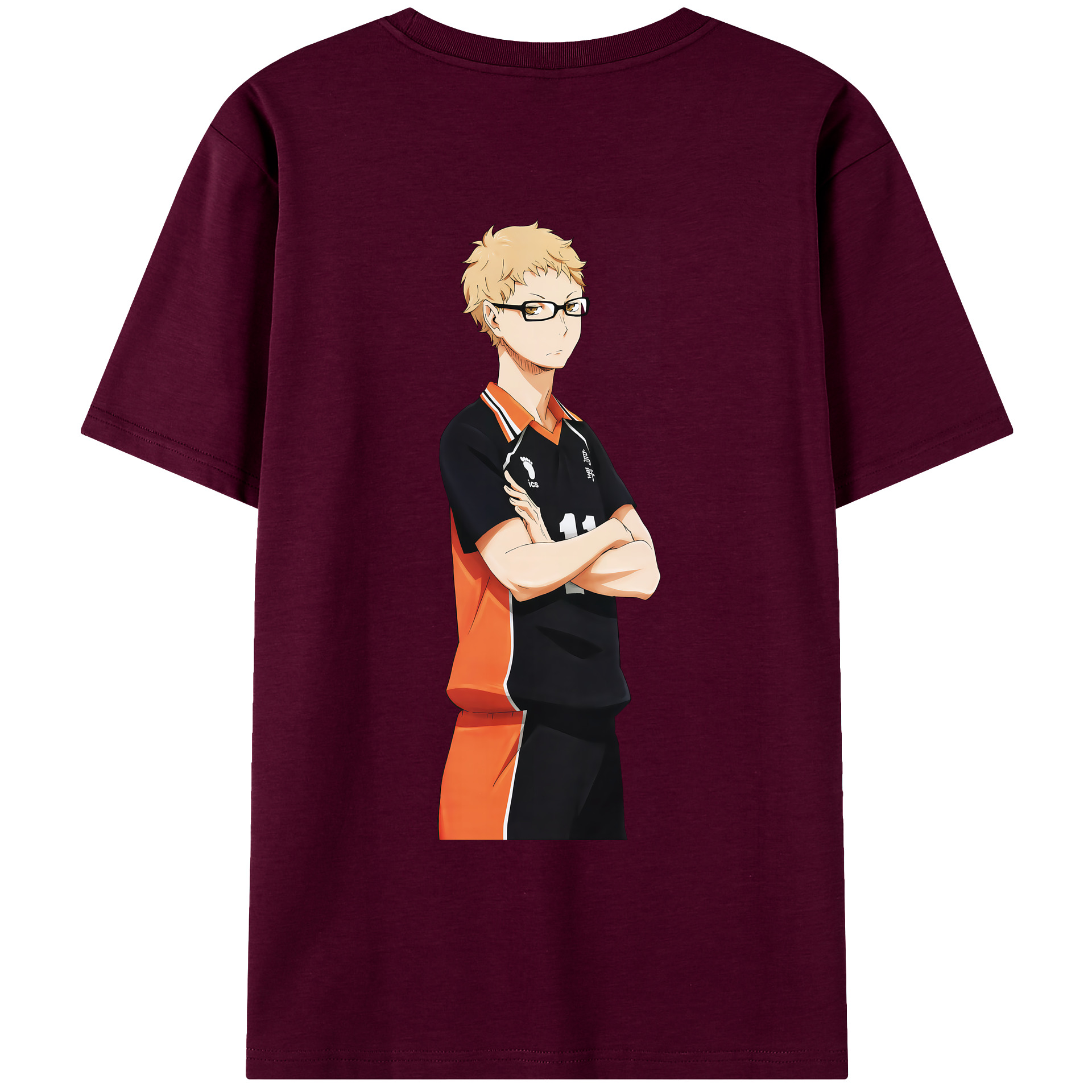 （画像用） ハイキュー!! Haikyu!! レディース半袖Tシャツ(バックプリント)